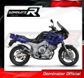 exhaust muffler DOMINATOR GP1 BLACK fits to Yamaha TDM 850 1991  1995 4