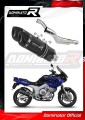 exhaust muffler DOMINATOR HP1 BLACK fits the motorcycle Yamaha TDM 850 1996   2001