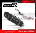 exhaust muffler DOMINATOR HP1 BLACK fits the motorcycle Yamaha TDM 850 1996   2001 2