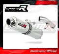 exhaust muffler DOMINATOR ROUND fits to Suzuki GSF 650 BANDIT N / S 2007  2016 2