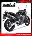 exhaust muffler DOMINATOR ROUND fits the motorcycle Honda CB 900F HORNET 2002   2007 2