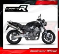 exhaust muffler DOMINATOR ROUND fits the motorcycle Honda CB 900F HORNET 2002   2007 3