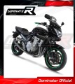 Suzuki GSF 1250 N / S BANDIT 2007 - 2016 EXHAUST Collector Manifold Full System Muffler Auspuff Sportauspuff Silencer Echappement Silencieux Scarico Scarichi Escape Wydech Tłumik GP1 BLACK Dominator Exhaust System 4