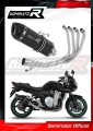 Suzuki GSF 1250 N / S BANDIT 2007 - 2016 EXHAUST Collector Manifold Full System Muffler Auspuff Sportauspuff Silencer Echappement Silencieux Scarico Scarichi Escape Wydech Tłumik HP1 BLACK Dominator Exhaust System