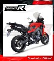 complete exhaust system with muffler DOMINATOR Full System HP8 BLACK fits the motorcycle Yamaha Tracer 9 / GT 2021   2023 3