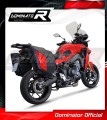 complete exhaust system with muffler DOMINATOR Full System HP8 BLACK fits the motorcycle Yamaha Tracer 9 / GT 2021   2023 4