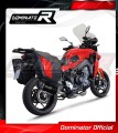 Yamaha Tracer 9 / GT 2021 - 2022 EXHAUST Collector Manifold Full System EX Muffler Auspuff Sportauspuff Silencer Echappement Silencieux Scarico Scarichi Escape Wydech Tłumik HP6 BLACK Dominator Exhaust System 2