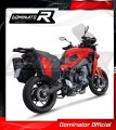 complete exhaust system with muffler DOMINATOR Full System HP8 BLACK EX fits the motorcycle Yamaha Tracer 9 / GT 2021   2023 4