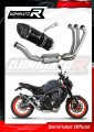 MT-09 2021 - 2022 EXHAUST Yamaha Full System EX Muffler Auspuff Sportauspuff Silencer Echappement Silencieux Scarico Scarichi Escape Collector Manifold Wydech Tłumik HP5 BLACK DOMINATOR