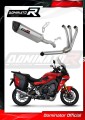 complete exhaust system with muffler DOMINATOR Full System HP6 fits the motorcycle Yamaha Tracer 9 / GT 2021   2023