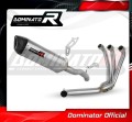 complete exhaust system with muffler DOMINATOR Full System HP6 fits the motorcycle Yamaha Tracer 9 / GT 2021   2023 2