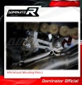 complete exhaust system with muffler DOMINATOR Full System HP6 fits the motorcycle Yamaha Tracer 9 / GT 2021   2023 7