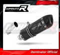 exhaust muffler DOMINATOR HP1 BLACK fits the motorcycle BMW F800GS 2008   2017