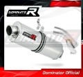 exhaust muffler DOMINATOR oval fits the motorcycle BMW S1000RR 2017   2018 2