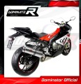 exhaust muffler DOMINATOR oval fits the motorcycle BMW S1000RR 2017   2018 3