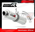exhaust muffler DOMINATOR ROUND fits the motorcycle BMW S1000RR 2017   2018 2