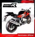 exhaust muffler DOMINATOR oval fits the motorcycle BMW S1000RR 2015   2016 3