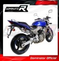 exhaust muffler DOMINATOR GP1 fits the motorcycle Honda CB 600F HORNET 2003   2006 3