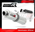 exhaust muffler DOMINATOR ROUND fits the motorcycle Honda CB 600F HORNET 2003   2006 2