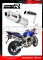 exhaust muffler DOMINATOR oval fits the motorcycle Honda CB 600F HORNET 2003   2006