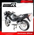 exhaust muffler DOMINATOR oval fits the motorcycle BMW R1200RT 2004   2009 3