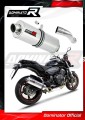 exhaust muffler DOMINATOR oval fits the motorcycle Honda CB 600F HORNET PC41 2007   2013