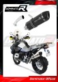 exhaust muffler DOMINATOR HP1 BLACK fits the motorcycle BMW R1200GS 2010   2012