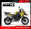 kompletny układ wydechowy z tłumikiem DOMINATOR Full System Tytanowy P7 pasujący do motocykla Benelli TRK 502 X 2022 - 2023 3