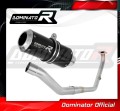 complete exhaust system with muffler DOMINATOR Full System GP BLACK fits to Yamaha YZF R125 2021  2023 2