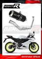 complete exhaust system with muffler DOMINATOR Full System GP BLACK fits the motorcycle Yamaha YZF R125 2019   2020 3