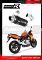 exhaust muffler DOMINATOR GP1 BLACK fits the motorcycle Kawasaki ER   6 N / F 650 2009   2011 3