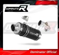 exhaust muffler DOMINATOR GP1 BLACK fits the motorcycle Kawasaki ER   6 N / F 650 2009   2011 4