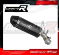 avgassystem ljuddämpare DOMINATOR HP3 svart passar till motorcykeln Ducati Multistrada 1200 Enduro 2016   2018 4