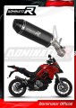 exhaust muffler DOMINATOR HP3 BLACK fits to Ducati Multistrada 1260 Enduro 2019  2020 3