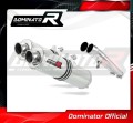 exhaust muffler DOMINATOR ROUND fits the motorcycle Honda CBR 1100 XX 1996   2006 2