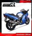 exhaust muffler DOMINATOR oval fits the motorcycle Honda CBR 1100 XX 1996   2006 3
