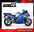 exhaust muffler DOMINATOR oval fits the motorcycle Honda CBR 1100 XX 1996   2006 4