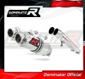 exhaust muffler DOMINATOR GP1 fits the motorcycle Honda CBR 1100 XX 1996   2006 2