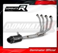 complete exhaust system with muffler DOMINATOR Full System HP3 BLACK fits to Kawasaki Z 900 2020  2024 2