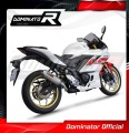 Yamaha YZF-R3 2022 Exhaust Muffler Auspuff Sportauspuff Silencer Echappement Silencieux Scarico Marmitta Scarichi Escape Wydech Tłumik OV DOMINATOR Exhaust System 2