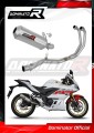 complete exhaust system with muffler DOMINATOR Full System OV G2 fits the motorcycle Yamaha YZF R3 2019   2024