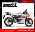 Yamaha YZF-R3 2022 Exhaust Muffler Manifold Collector Auspuff Sportauspuff Silencer Echappement Silencieux Scarico Marmitta Scarichi Escape Wydech Tłumik Kolektor HP8 DOMINATOR Full Exhaust System EX 3