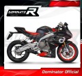 Aprilia RS 660 2020 - 2023 Exhaust Muffler Manifold Collector Auspuff Sportauspuff Silencer Echappement Silencieux Scarico Marmitta Scarichi Escape Wydech Tłumik Kolektor HP8 BLACK DOMINATOR Full Exhaust System 3