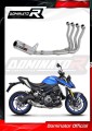 Suzuki GSXS GSX-S 1000 / 1000 GT / 950 2021 - 2023 motorcycle Exhaust Muffler Manifold Collector Auspuff Sportauspuff Silencer Echappement Silencieux Scarico Marmitta Scarichi Escape Wydech Tłumik Kolektor GP DOMINATOR Full Exhaust System