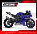 Yamaha YZF R6 2017 - 2023 Exhaust Muffler Manifold Collector Auspuff Sportauspuff Silencer Echappement Silencieux Scarico Marmitta Scarichi Escape Wydech Tłumik Kolektor HP6 Titanium DOMINATOR Full Exhaust System 2