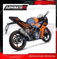 KTM RC 390 2022 - 2023 motorcycle Exhaust Muffler Auspuff Sportauspuff Silencer Echappement Silencieux Scarico Scarichi Escape Wydech Tłumik HP3 Dominator Exhaust System 2