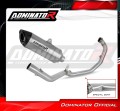 complete exhaust system with muffler DOMINATOR Full System HP8 fits the motorcycle KTM RC 390 2022   2024 2