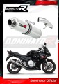 exhaust muffler DOMINATOR ROUND fits the motorcycle Suzuki GSXF 650 2007   2016
