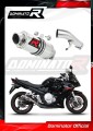 exhaust muffler DOMINATOR GP1 fits the motorcycle Suzuki GSXF 650 2007   2016
