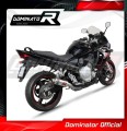 exhaust muffler DOMINATOR GP1 fits the motorcycle Suzuki GSXF 650 2007   2016 3
